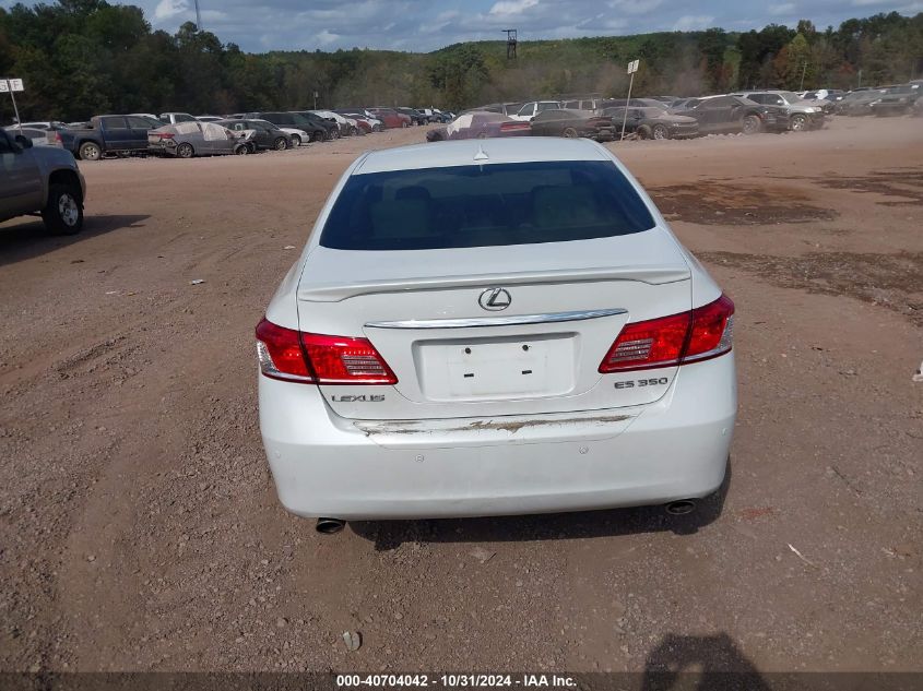 2010 Lexus Es 350 VIN: JTHBK1EG8A2384743 Lot: 40704042