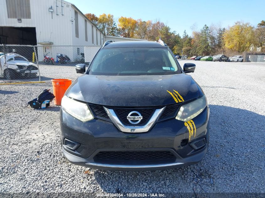 2015 Nissan Rogue Sv VIN: 5N1AT2MV6FC809549 Lot: 40704054