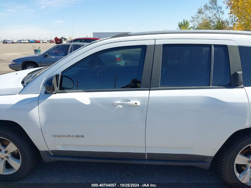 2016 Jeep Compass Sport VIN: 1C4NJDBB1GD722864 Lot: 40704057