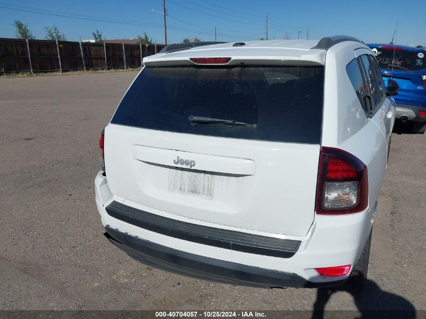 2016 Jeep Compass Sport VIN: 1C4NJDBB1GD722864 Lot: 40704057