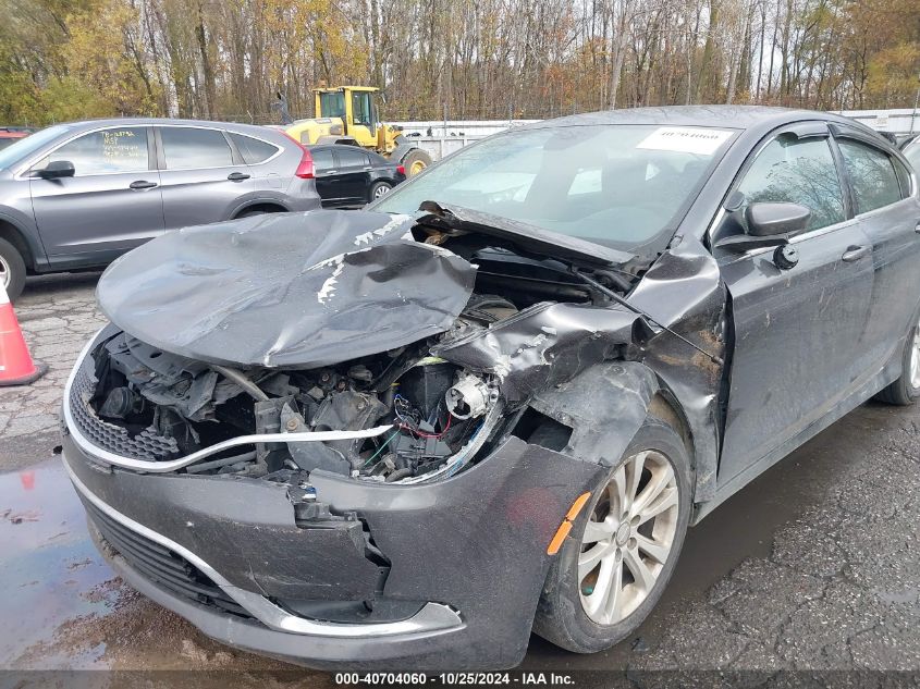 2015 Chrysler 200 Limited VIN: 1C3CCCAB9FN548889 Lot: 40704060