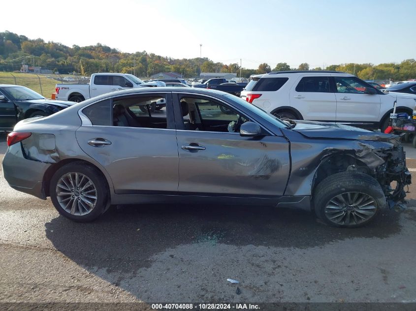 2018 Infiniti Q50 Luxe/Sport VIN: JN1EV7AR3JM431846 Lot: 40704088