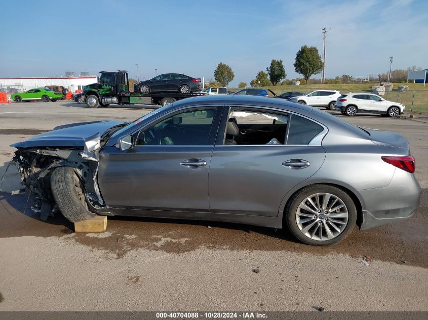 2018 Infiniti Q50 Luxe/Sport VIN: JN1EV7AR3JM431846 Lot: 40704088