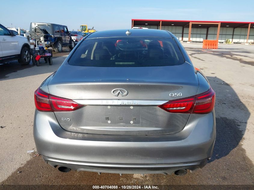 2018 Infiniti Q50 Luxe/Sport VIN: JN1EV7AR3JM431846 Lot: 40704088