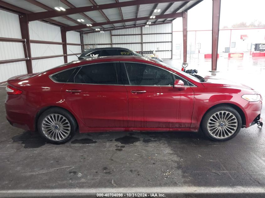 2016 Ford Fusion Titanium VIN: 3FA6P0K98GR399242 Lot: 40704098