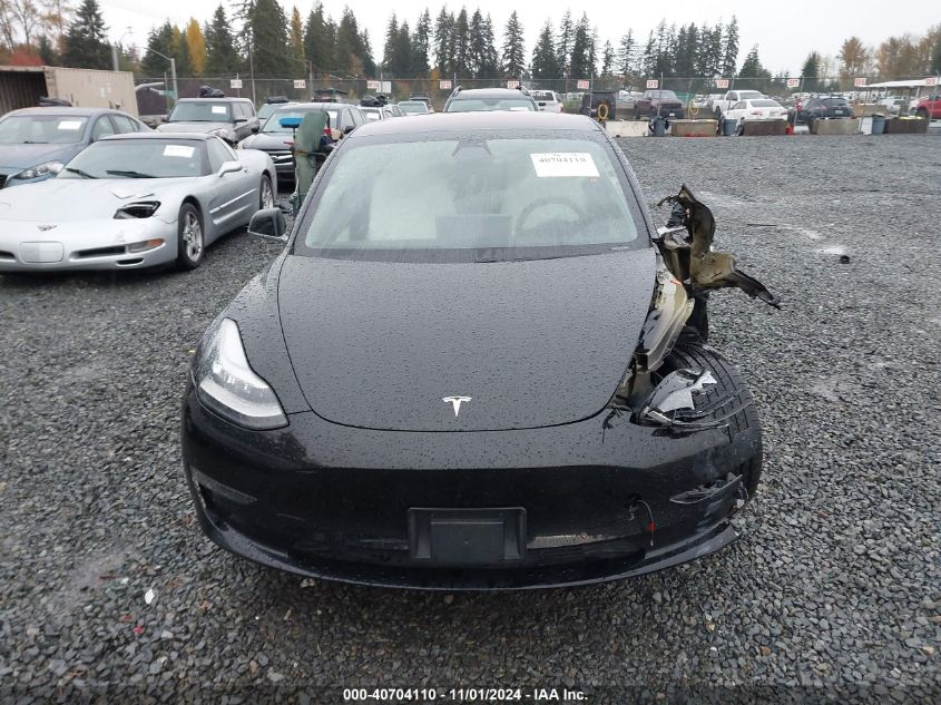 2019 Tesla Model 3 Long Range/Performance VIN: 5YJ3E1EBXKF192448 Lot: 40704110