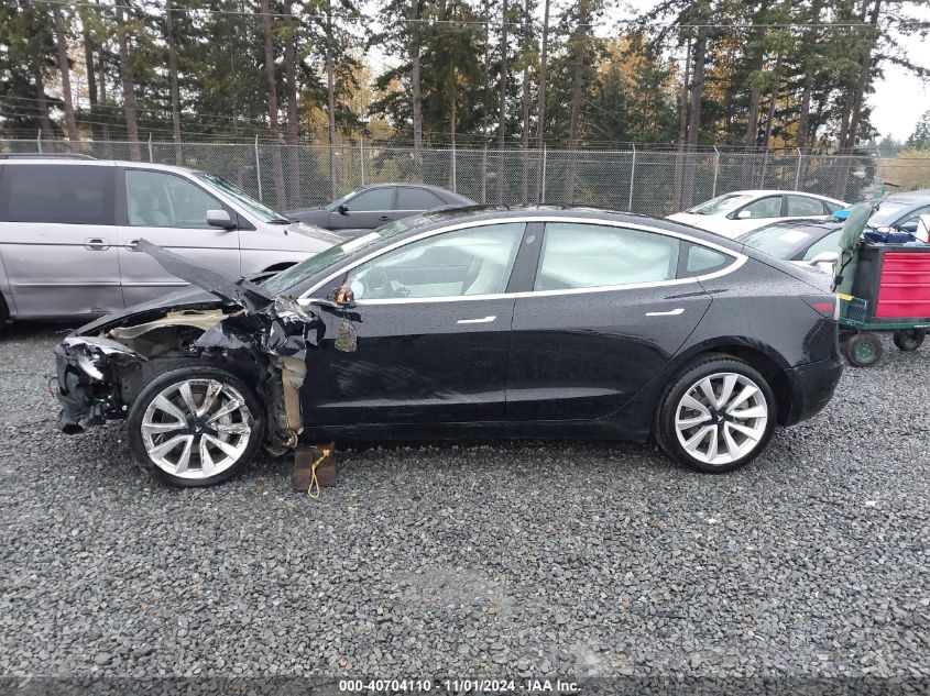 2019 Tesla Model 3 Long Range/Performance VIN: 5YJ3E1EBXKF192448 Lot: 40704110