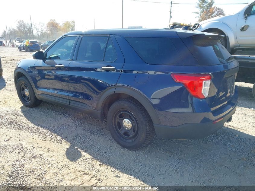 VIN 1FM5K8AB0PGA03153 2023 Ford Explorer, Police In... no.3