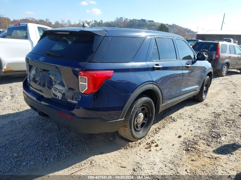 VIN 1FM5K8AB0PGA03153 2023 Ford Explorer, Police In... no.4