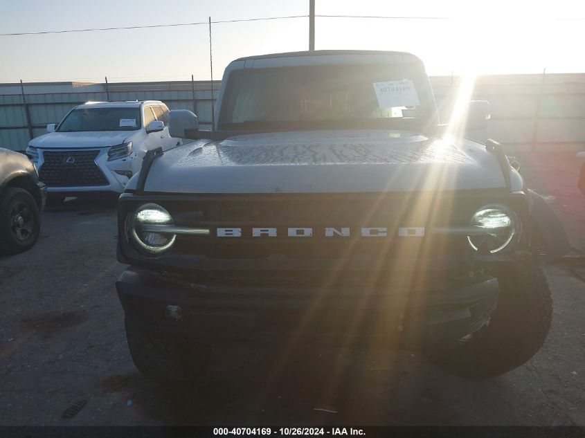 2022 Ford Bronco Outer Banks VIN: 1FMEE5DP6NLA73368 Lot: 40704169