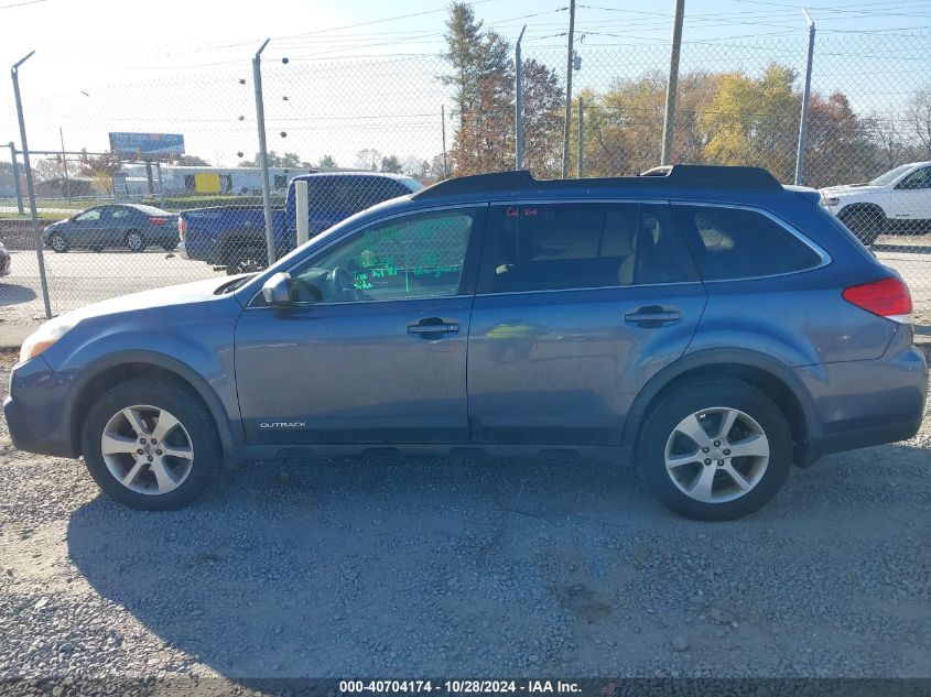 2014 Subaru Outback 2.5I Premium VIN: 4S4BRCDC7E3241446 Lot: 40704174