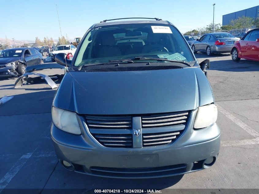 2007 Dodge Grand Caravan Sxt VIN: 2D4GP44L47R242377 Lot: 40704218