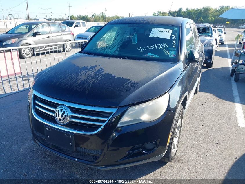 2009 Volkswagen Tiguan S/Se/Sel VIN: WVGAV75N49W005081 Lot: 40704244