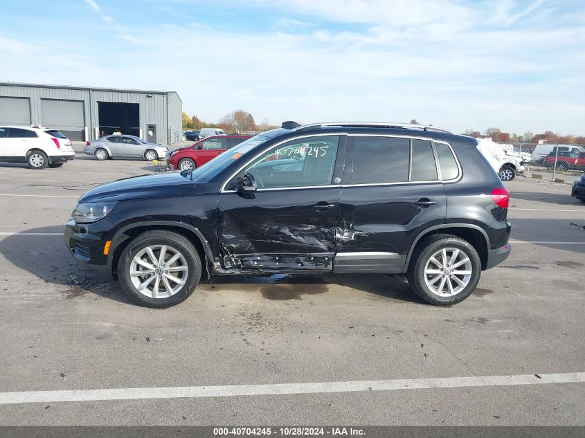 2017 VOLKSWAGEN TIGUAN 2.0T WOLFSBURG EDITION - WVGRV7AX8HW505009