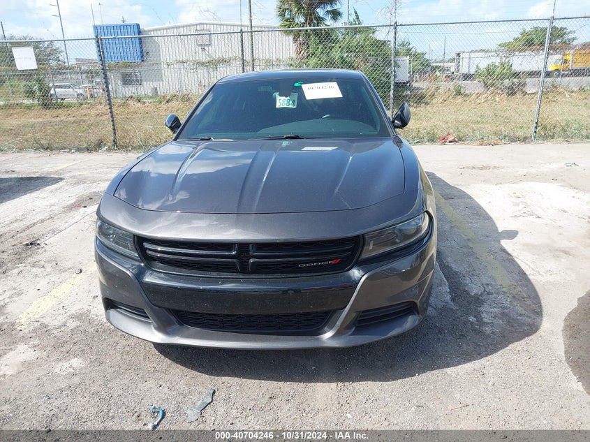 VIN 2C3CDXBG0NH221352 2022 DODGE CHARGER SXT RWD