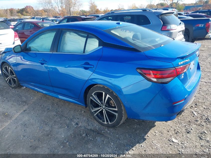 2020 Nissan Sentra Sr VIN: 3N1AB8DV0LY246899 Lot: 40704269