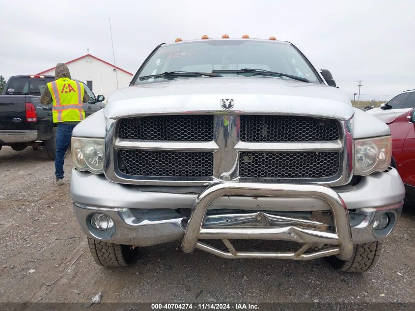 2003 Dodge Ram 2500 Slt/Laramie/St VIN: 3D7KU28D23G732409 Lot: 40704274