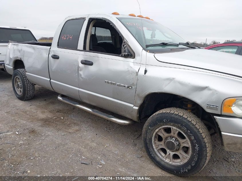 2003 Dodge Ram 2500 Slt/Laramie/St VIN: 3D7KU28D23G732409 Lot: 40704274