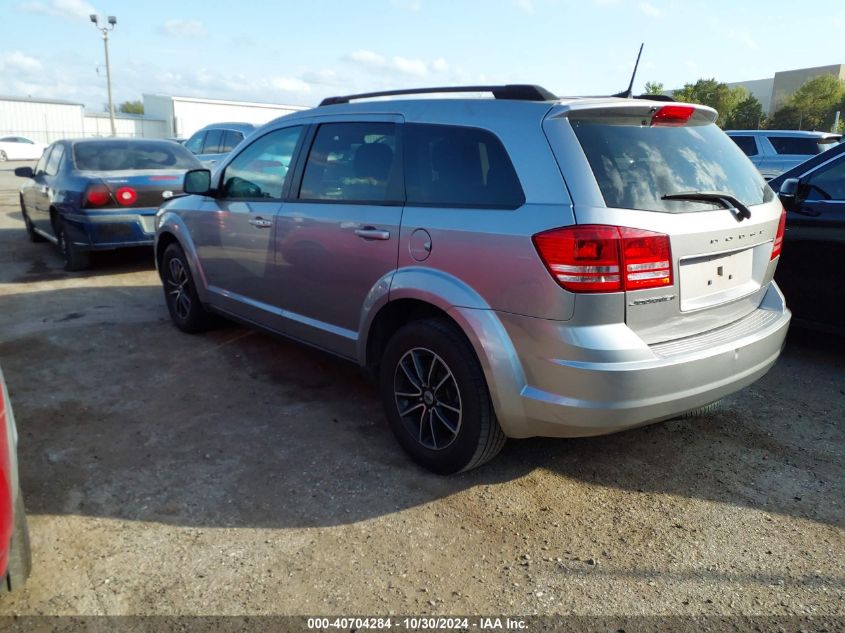 2018 Dodge Journey Se VIN: 3C4PDCAB0JT448117 Lot: 40704284