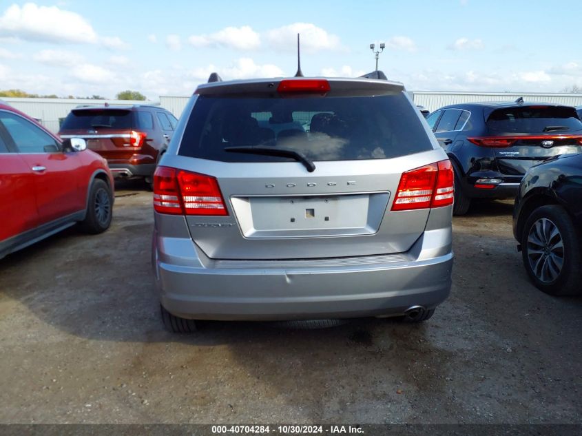 2018 Dodge Journey Se VIN: 3C4PDCAB0JT448117 Lot: 40704284