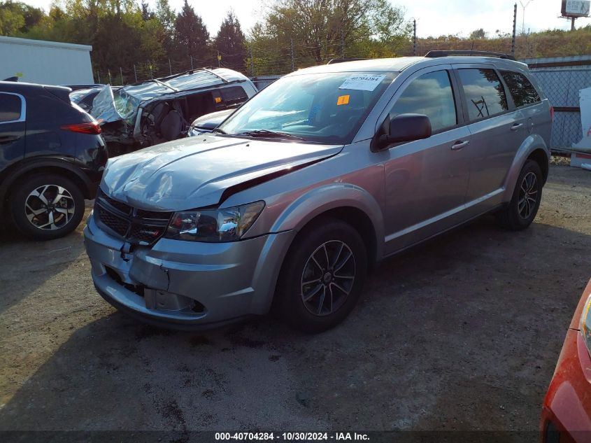 2018 Dodge Journey Se VIN: 3C4PDCAB0JT448117 Lot: 40704284