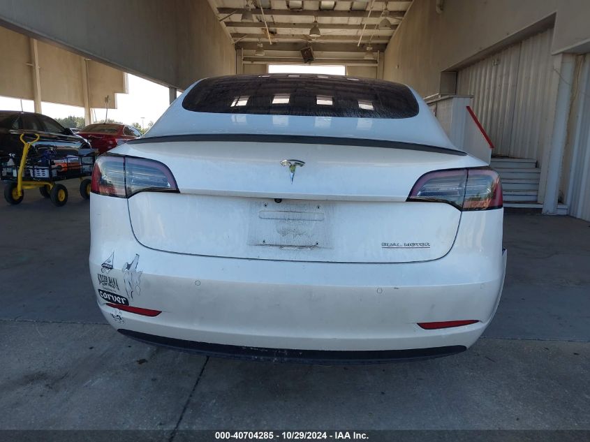 2018 TESLA MODEL 3 LONG RANGE/PERFORMANCE - 5YJ3E1EB3JF082243