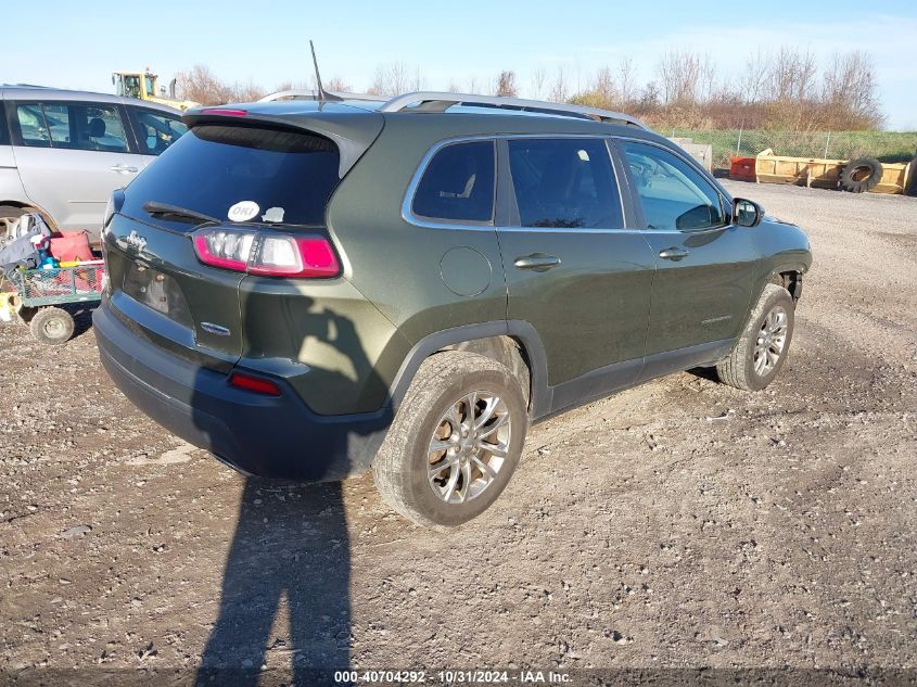 VIN 1C4PJMLX0KD219161 2019 JEEP CHEROKEE LATITUDE PLUS 4X4
