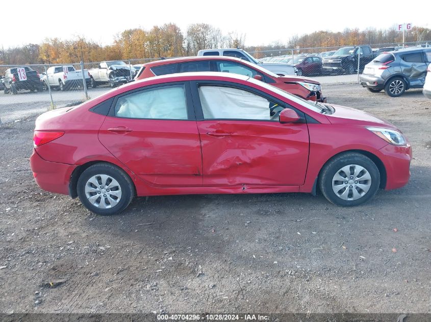 2017 Hyundai Accent Se VIN: KMHCT4AE3HU270961 Lot: 40704296