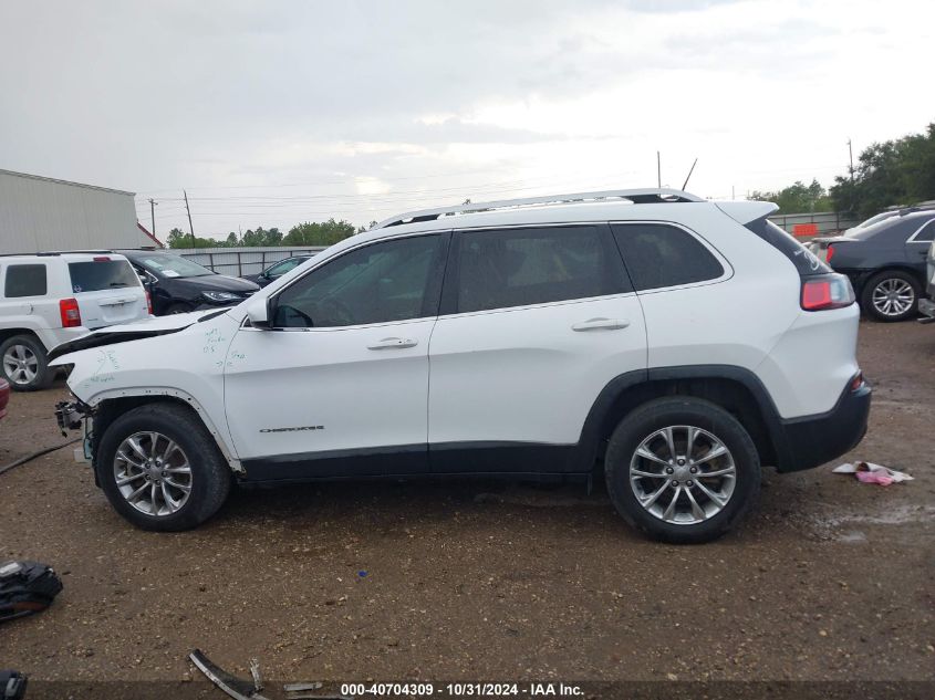 2019 Jeep Cherokee Latitude Plus Fwd VIN: 1C4PJLLBXKD154513 Lot: 40704309