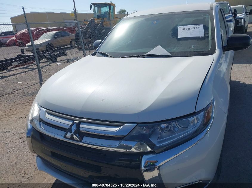 2018 Mitsubishi Outlander Es VIN: JA4AD2A39JZ063750 Lot: 40704325