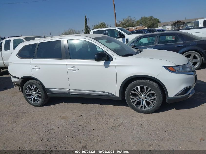 2018 Mitsubishi Outlander Es VIN: JA4AD2A39JZ063750 Lot: 40704325