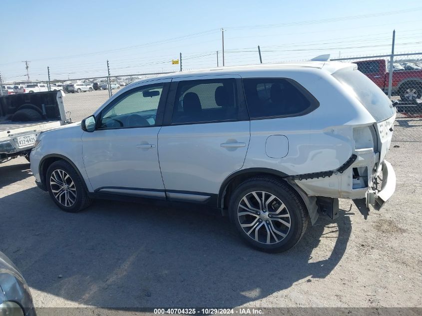 2018 Mitsubishi Outlander Es VIN: JA4AD2A39JZ063750 Lot: 40704325