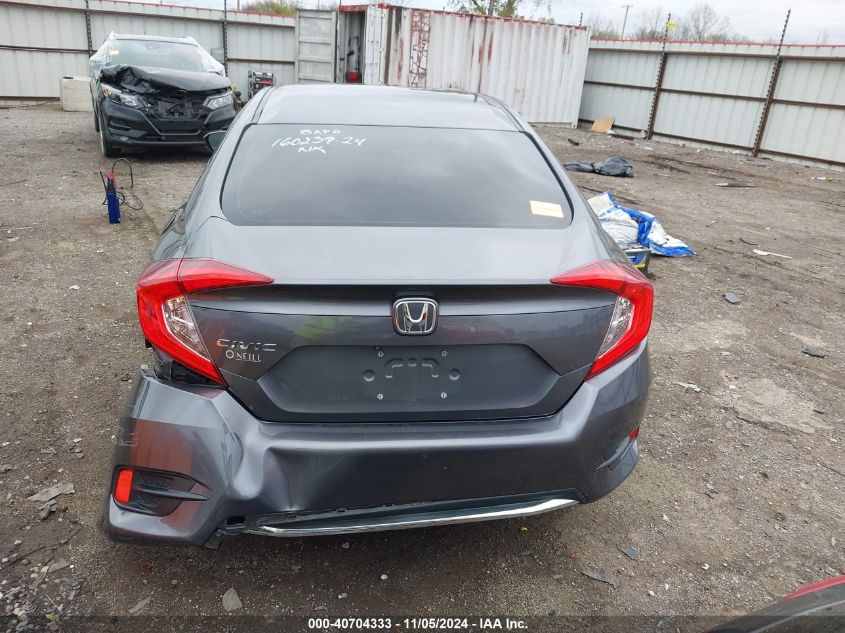 2019 Honda Civic Lx VIN: 2HGFC2E6XKH567312 Lot: 40704333