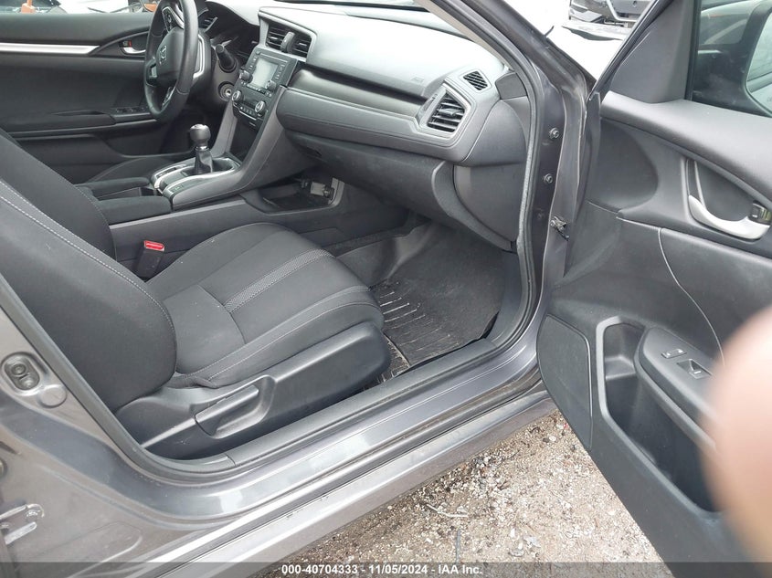 2019 HONDA CIVIC VIN: 2HGFC2E6XKH567312