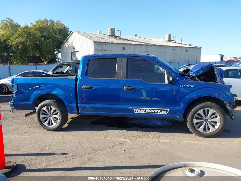 2018 Ford F-150 Xl VIN: 1FTEW1CP6JKC64297 Lot: 40704345