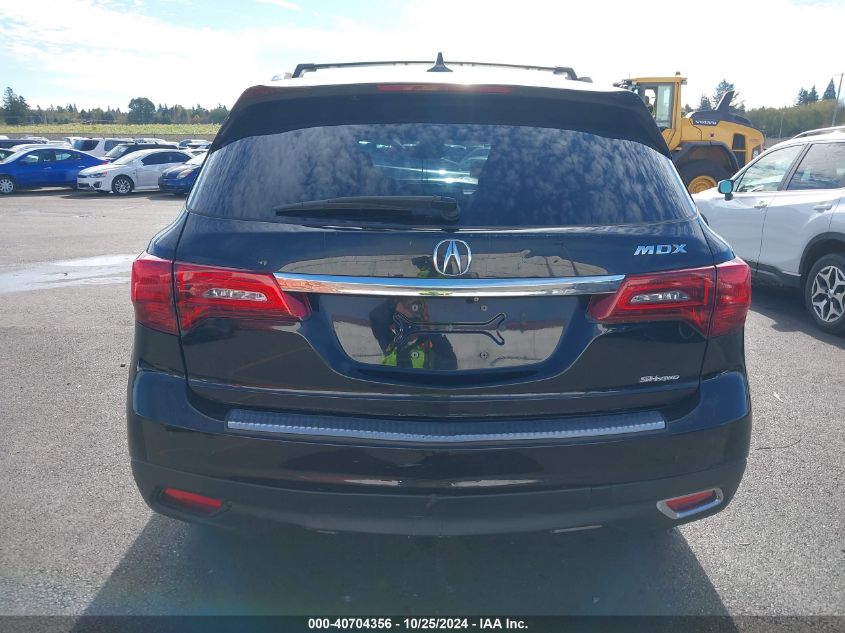 2014 Acura Mdx Technology VIN: 5FRYD4H44EB044709 Lot: 40704356