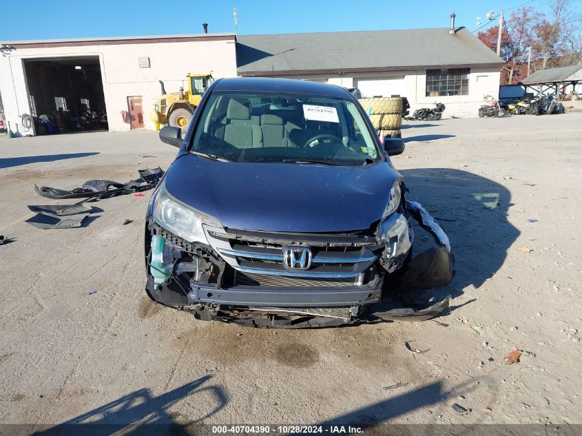 2013 Honda Cr-V Lx VIN: 2HKRM4H33DH637183 Lot: 40704390