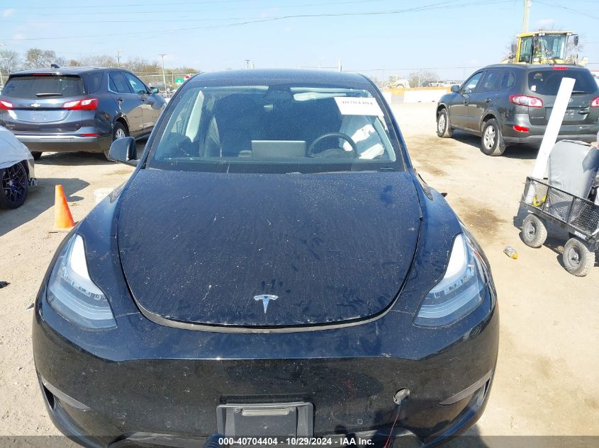 2020 Tesla Model Y Long Range Dual Motor All-Wheel Drive VIN: 5YJYGDEEXLF029862 Lot: 40704404