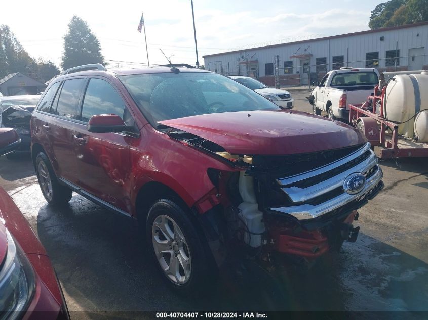 2013 Ford Edge Sel VIN: 2FMDK3JC2DBB28231 Lot: 40704407