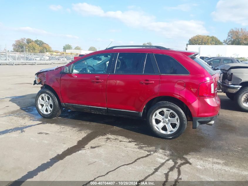 2013 Ford Edge Sel VIN: 2FMDK3JC2DBB28231 Lot: 40704407