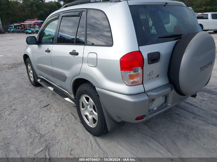 2003 Toyota Rav4 VIN: JTEHH20V330245989 Lot: 40704431