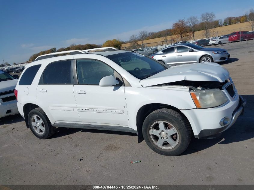 2007 Pontiac Torrent VIN: 2CKDL63F776226851 Lot: 40704445