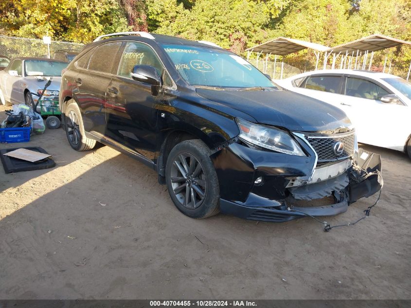 VIN 2T2BK1BA7FC260145 2015 Lexus RX, 350 F Sport no.1