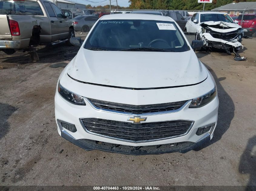 2017 Chevrolet Malibu Ls VIN: 1G1ZB5STXHF252863 Lot: 40704463