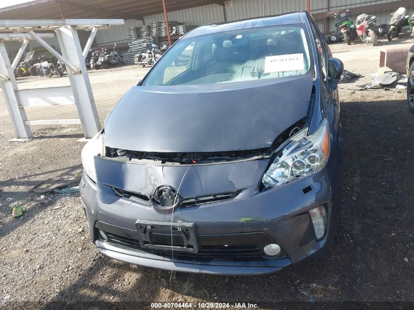 2013 Toyota Prius VIN: JTDKN3DU6D5582171 Lot: 40704464