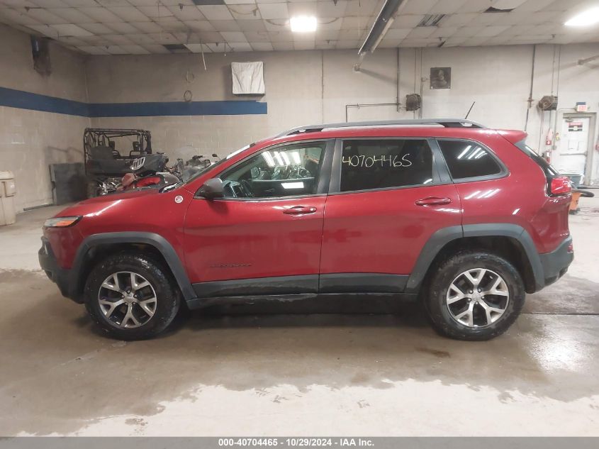 2015 Jeep Cherokee Trailhawk VIN: 1C4PJMBB0FW512509 Lot: 40704465