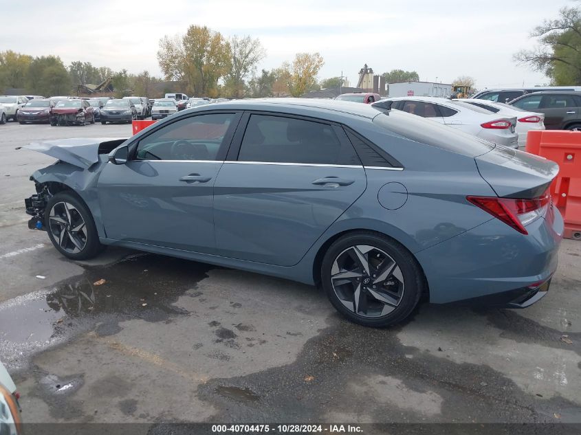 2022 Hyundai Elantra Limited VIN: KMHLP4AG1NU282740 Lot: 40704475