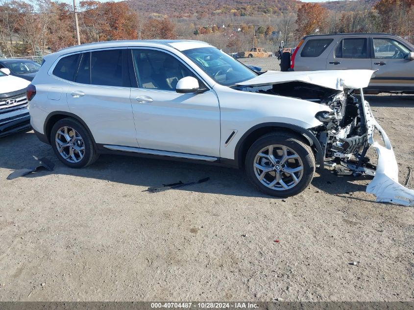 VIN 5UX53DP09R9U81142 2024 BMW X3, Xdrive30I no.1