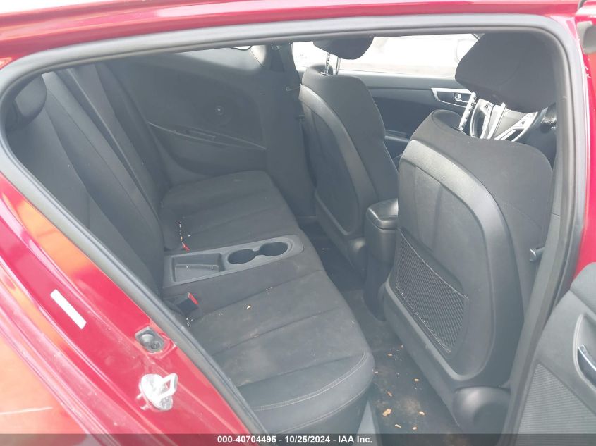 2013 Hyundai Veloster VIN: KMHTC6AD6DU136961 Lot: 40704495