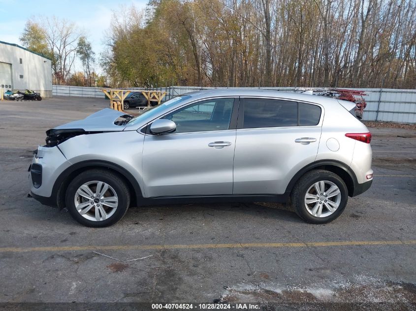 2019 Kia Sportage Lx VIN: KNDPM3AC4K7562250 Lot: 40704524